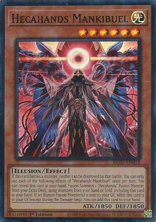 Hecahands Mankibuel (BLZD-EN018) - Blazing Dominion 1st Edition Blazing Dominion Yugioh Single Squirtle Squad Card Shop.