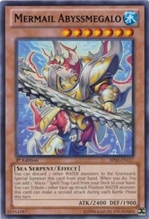 Mermail Abyssmegalo (BP02-EN117) - Battle Pack 2: War of the Giants 1st Edition Battle Pack 2: War of the Giants Yugioh Single Squirtle Squad Card Shop.