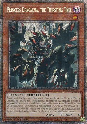 Princess Dracaena, the Thirsting Tree (Starlight Rare) (BLZD-EN027) - Blazing Dominion 1st Edition Blazing Dominion Yugioh Single Squirtle Squad Card Shop.