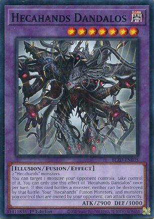 Hecahands Dandalos (BLZD-EN035) - Blazing Dominion 1st Edition Blazing Dominion Yugioh Single Squirtle Squad Card Shop.