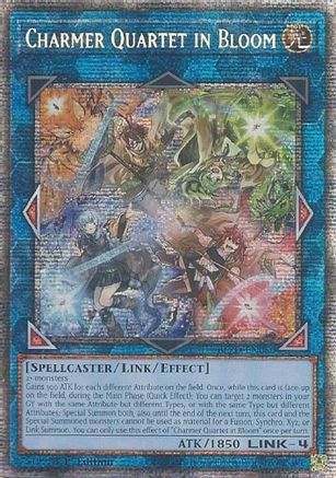 Charmer Quartet in Bloom (Starlight Rare) (BLZD-EN050) - Blazing Dominion 1st Edition Blazing Dominion Yugioh Single Squirtle Squad Card Shop.