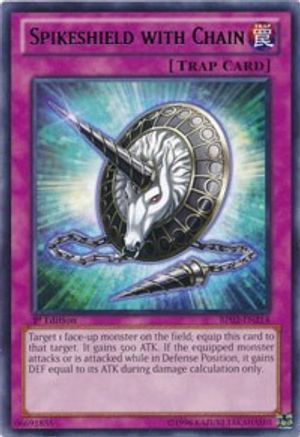 Spikeshield with Chain (BP02-EN214) - Battle Pack 2: War of the Giants 1st Edition Battle Pack 2: War of the Giants Yugioh Single Squirtle Squad Card Shop.