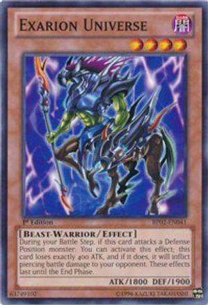 Exarion Universe (BP02-EN041) - Battle Pack 2: War of the Giants Unlimited Battle Pack 2: War of the Giants Yugioh Single Squirtle Squad Card Shop.
