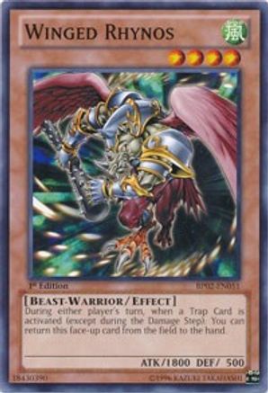 Winged Rhynos (BP02-EN051) - Battle Pack 2: War of the Giants Unlimited Battle Pack 2: War of the Giants Yugioh Single Squirtle Squad Card Shop.