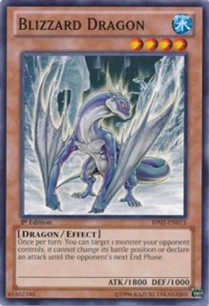 Blizzard Dragon (BP02-EN075) - Battle Pack 2: War of the Giants Unlimited Battle Pack 2: War of the Giants Yugioh Single Squirtle Squad Card Shop.