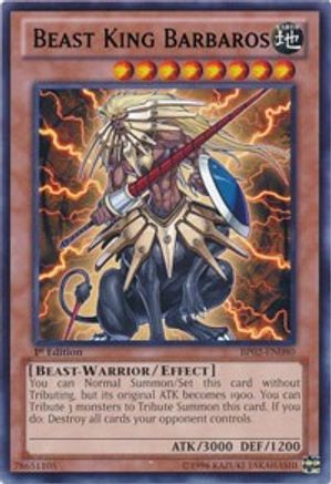 Beast King Barbaros (BP02-EN080) - Battle Pack 2: War of the Giants Unlimited Battle Pack 2: War of the Giants Yugioh Single Squirtle Squad Card Shop.