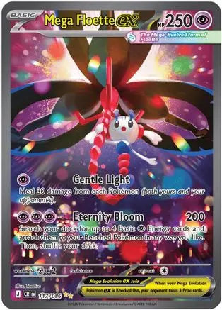 Mega Floette ex 117 (H) - Chaos Rising - SIR