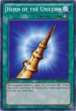 Horn of the Unicorn (BP02-EN134) - Battle Pack 2: War of the Giants 1st Edition Battle Pack 2: War of the Giants Yugioh Single Squirtle Squad Card Shop.