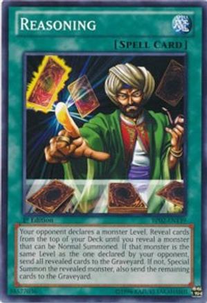 Reasoning (BP02-EN139) - Battle Pack 2: War of the Giants 1st Edition Battle Pack 2: War of the Giants Yugioh Single Squirtle Squad Card Shop.