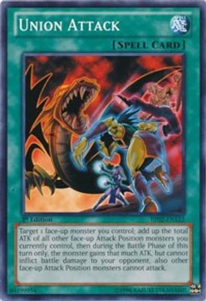 Union Attack (BP02-EN152) - Battle Pack 2: War of the Giants Unlimited Battle Pack 2: War of the Giants Yugioh Single Squirtle Squad Card Shop.