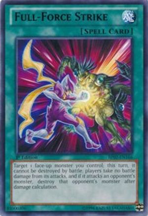 Full-Force Strike (BP02-EN166) - Battle Pack 2: War of the Giants Unlimited Battle Pack 2: War of the Giants Yugioh Single Squirtle Squad Card Shop.