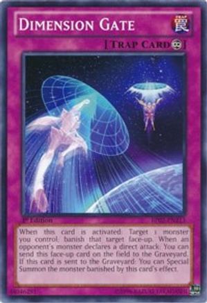 Dimension Gate (BP02-EN213) - Battle Pack 2: War of the Giants 1st Edition Battle Pack 2: War of the Giants Yugioh Single Squirtle Squad Card Shop.