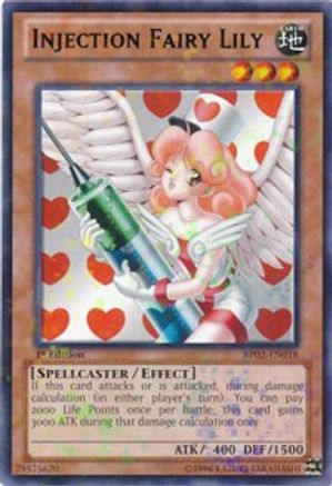 Injection Fairy Lily (Mosaic Rare) (BP02-EN018) - Battle Pack 2: War of the Giants 1st Edition Battle Pack 2: War of the Giants Yugioh Single Squirtle Squad Card Shop.