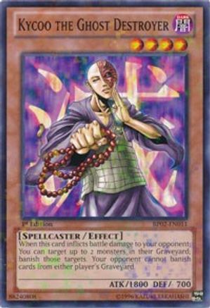 Kycoo the Ghost Destroyer (Mosaic Rare) (BP02-EN011) - Battle Pack 2: War of the Giants Unlimited Battle Pack 2: War of the Giants Yugioh Single Squirtle Squad Card Shop.