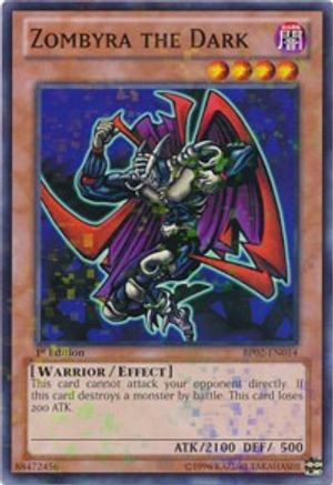 Zombyra the Dark (Mosaic Rare) (BP02-EN014) - Battle Pack 2: War of the Giants 1st Edition Battle Pack 2: War of the Giants Yugioh Single Squirtle Squad Card Shop.