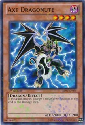Axe Dragonute (Mosaic Rare) (BP02-EN096) - Battle Pack 2: War of the Giants Unlimited Battle Pack 2: War of the Giants Yugioh Single Squirtle Squad Card Shop.
