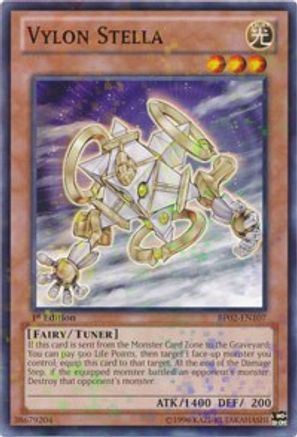 Vylon Stella (Mosaic Rare) (BP02-EN107) - Battle Pack 2: War of the Giants 1st Edition Battle Pack 2: War of the Giants Yugioh Single Squirtle Squad Card Shop.