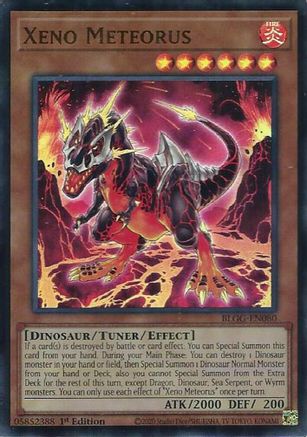 Xeno Meteorus (BLGG-EN080) - Battles of Legend: Glorious Gallery 1st Edition Battles of Legend: Glorious Gallery Yugioh Single Squirtle Squad Card Shop.