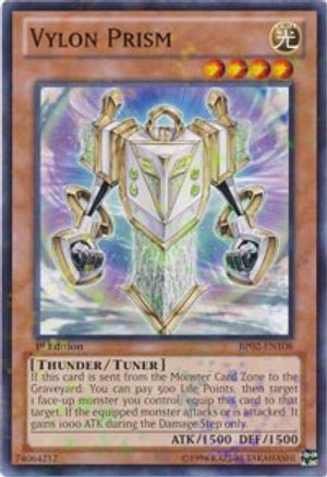 Vylon Prism (Mosaic Rare) (BP02-EN108) - Battle Pack 2: War of the Giants Unlimited Battle Pack 2: War of the Giants Yugioh Single Squirtle Squad Card Shop.
