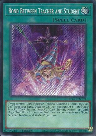 Bond Between Teacher and Student (BLGG-EN109) - Battles of Legend: Glorious Gallery 1st Edition Battles of Legend: Glorious Gallery Yugioh Single Squirtle Squad Card Shop.