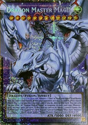 Dragon Master Magia (Starlight Rare) (BLGG-EN137) - Battles of Legend: Glorious Gallery 1st Edition Battles of Legend: Glorious Gallery Yugioh Single Squirtle Squad Card Shop.