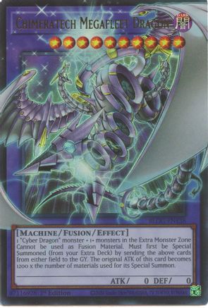 Chimeratech Megafleet Dragon (BLGG-EN138) - Battles of Legend: Glorious Gallery 1st Edition Battles of Legend: Glorious Gallery Yugioh Single Squirtle Squad Card Shop.