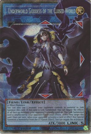 Underworld Goddess of the Closed World (Starlight Rare) (BLGG-EN144) - Battles of Legend: Glorious Gallery 1st Edition Battles of Legend: Glorious Gallery Yugioh Single Squirtle Squad Card Shop.