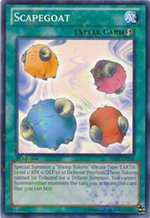 Scapegoat (Mosaic Rare) (BP02-EN136) - Battle Pack 2: War of the Giants 1st Edition Battle Pack 2: War of the Giants Yugioh Single Squirtle Squad Card Shop.