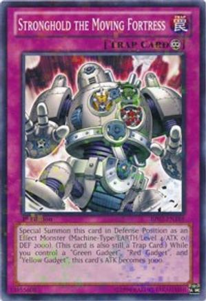 Stronghold the Moving Fortress (Mosaic Rare) (BP02-EN188) - Battle Pack 2: War of the Giants Unlimited Battle Pack 2: War of the Giants Yugioh Single Squirtle Squad Card Shop.