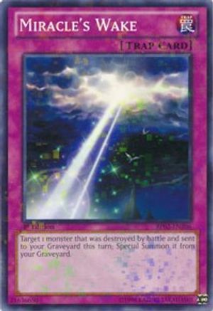 Miracle's Wake (Mosaic Rare) (BP02-EN206) - Battle Pack 2: War of the Giants Unlimited Battle Pack 2: War of the Giants Yugioh Single Squirtle Squad Card Shop.