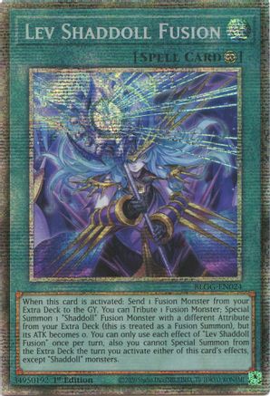 Lev Shaddoll Fusion (Starlight Rare) (BLGG-EN024) - Battles of Legend: Glorious Gallery 1st Edition Battles of Legend: Glorious Gallery Yugioh Single Squirtle Squad Card Shop.