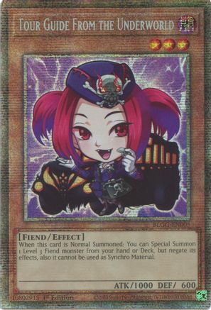 Tour Guide From the Underworld (Starlight Rare) (BLGG-EN005) - Battles of Legend: Glorious Gallery 1st Edition Battles of Legend: Glorious Gallery Yugioh Single Squirtle Squad Card Shop.