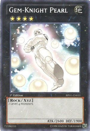 Gem-Knight Pearl (Starfoil) (BP01-EN031) - Battle Pack: Epic Dawn Unlimited Battle Pack: Epic Dawn Yugioh Single Squirtle Squad Card Shop.