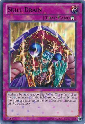 Skill Drain (Starfoil) (BP01-EN053) - Battle Pack: Epic Dawn 1st Edition Battle Pack: Epic Dawn Yugioh Single Squirtle Squad Card Shop.