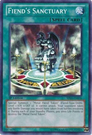 Fiend's Sanctuary (Starfoil) (BP01-EN076) - Battle Pack: Epic Dawn Unlimited Battle Pack: Epic Dawn Yugioh Single Squirtle Squad Card Shop.