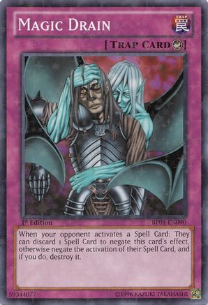 Magic Drain (Starfoil) (BP01-EN090) - Battle Pack: Epic Dawn Unlimited Battle Pack: Epic Dawn Yugioh Single Squirtle Squad Card Shop.