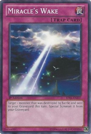 Miracle's Wake (Starfoil) (BP01-EN107) - Battle Pack: Epic Dawn Unlimited Battle Pack: Epic Dawn Yugioh Single Squirtle Squad Card Shop.