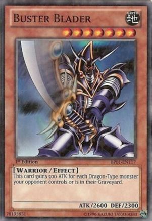 Buster Blader (Starfoil) (BP01-EN117) - Battle Pack: Epic Dawn 1st Edition Battle Pack: Epic Dawn Yugioh Single Squirtle Squad Card Shop.
