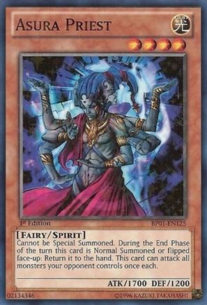 Asura Priest (Starfoil) (BP01-EN125) - Battle Pack: Epic Dawn 1st Edition Battle Pack: Epic Dawn Yugioh Single Squirtle Squad Card Shop.
