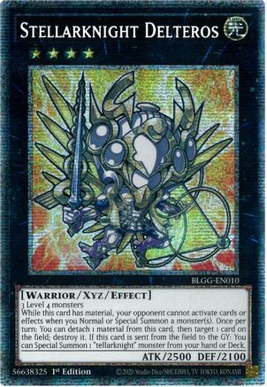 Stellarknight Delteros (Starlight Rare) (BLGG-EN010) - Battles of Legend: Glorious Gallery 1st Edition Battles of Legend: Glorious Gallery Yugioh Single Squirtle Squad Card Shop.
