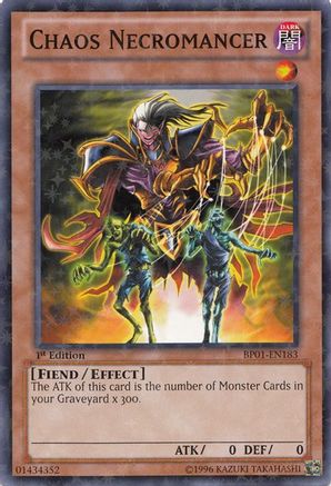 Chaos Necromancer (Starfoil) (BP01-EN183) - Battle Pack: Epic Dawn 1st Edition Battle Pack: Epic Dawn Yugioh Single Squirtle Squad Card Shop.