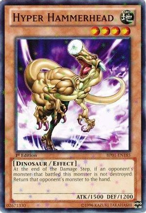 Hyper Hammerhead (Starfoil) (BP01-EN185) - Battle Pack: Epic Dawn 1st Edition Battle Pack: Epic Dawn Yugioh Single Squirtle Squad Card Shop.