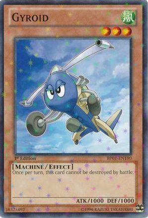 Gyroid (Starfoil) (BP01-EN190) - Battle Pack: Epic Dawn 1st Edition Battle Pack: Epic Dawn Yugioh Single Squirtle Squad Card Shop.