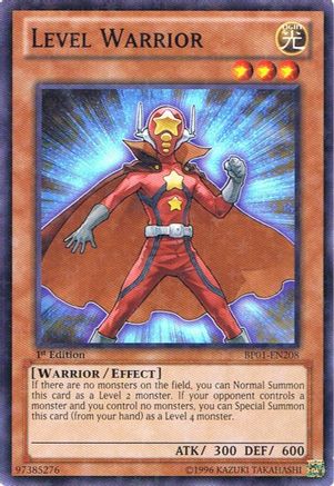 Level Warrior (Starfoil) (BP01-EN208) - Battle Pack: Epic Dawn 1st Edition Battle Pack: Epic Dawn Yugioh Single Squirtle Squad Card Shop.