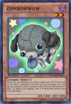 Zombowwow (NUMH-EN014) - Number Hunters 1st Edition Number Hunters Yugioh Single Squirtle Squad Card Shop.