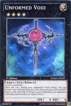 Unformed Void (NUMH-EN049) - Number Hunters 1st Edition Number Hunters Yugioh Single Squirtle Squad Card Shop.