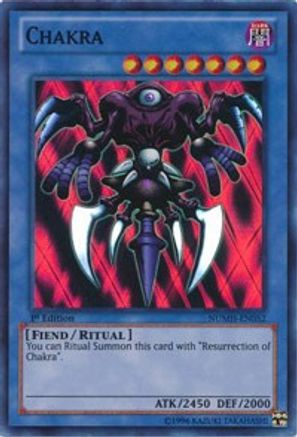 Chakra (NUMH-EN052) - Number Hunters Unlimited Number Hunters Yugioh Single Squirtle Squad Card Shop.