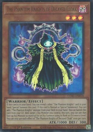 The Phantom Knights of Decayed Cloak (CORI-EN018) - Chaos Origins 1st Edition Chaos Origins Yugioh Single Squirtle Squad Card Shop.