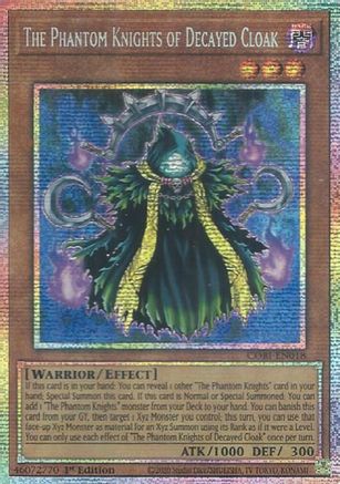 The Phantom Knights of Decayed Cloak (Starlight Rare) (CORI-EN018) - Chaos Origins 1st Edition Chaos Origins Yugioh Single Squirtle Squad Card Shop.