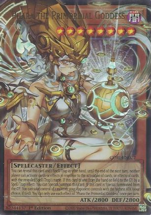 Phara the Primordial Goddess (Extended Art) (CORI-EN022) - Chaos Origins 1st Edition Chaos Origins Yugioh Single Squirtle Squad Card Shop.